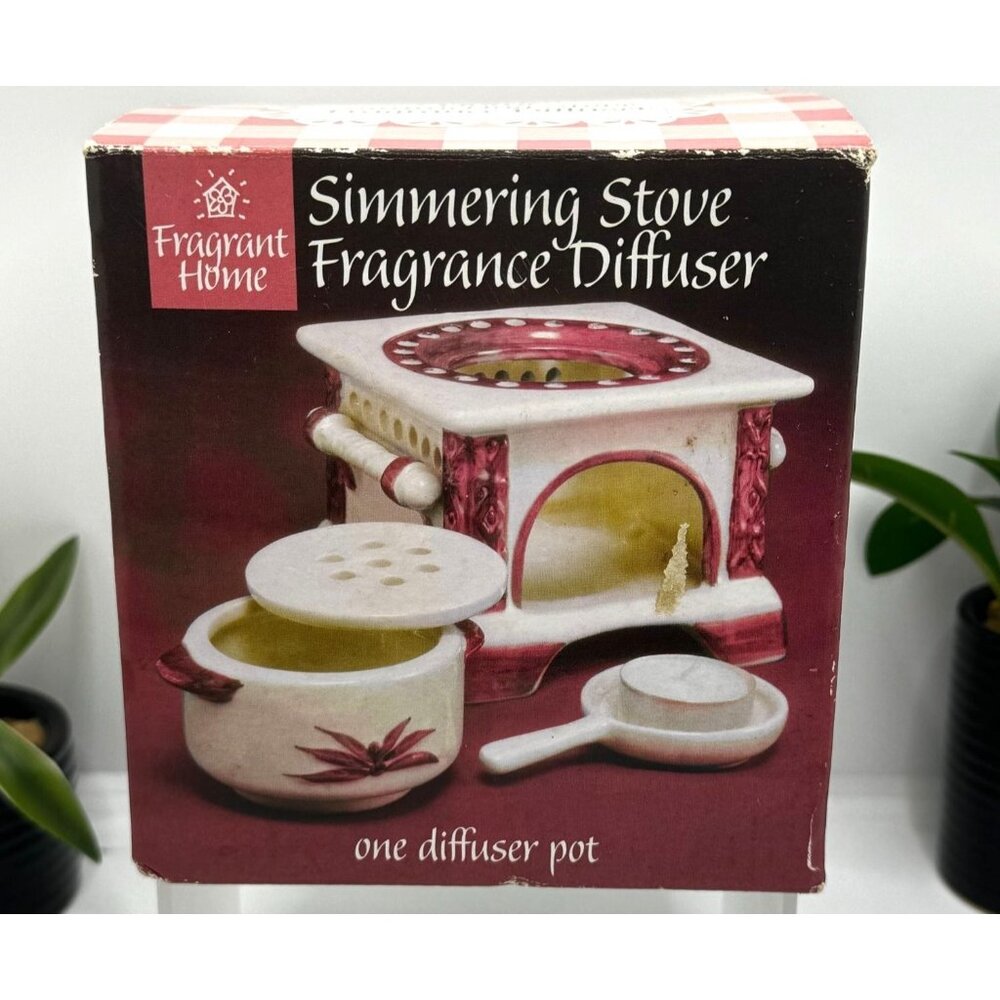 Fragrant Home Simmering Stove Fragrance Diffuser With Diffuser Pot